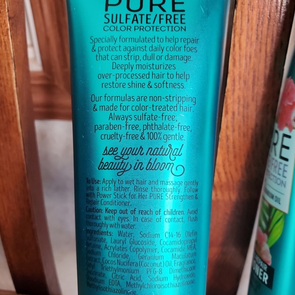 FINAL❌$25❌ Donating Soon PURE Strengthen/Repair Shampoo & Conditioner NEW - Picture 4 of 6